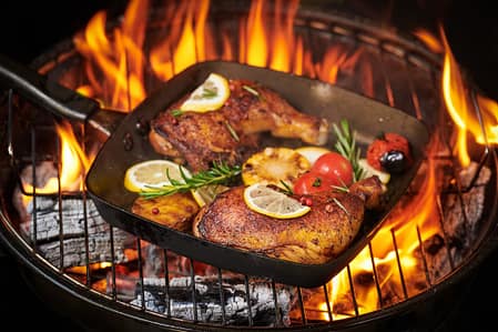 Charcoal in a Pellet Grill